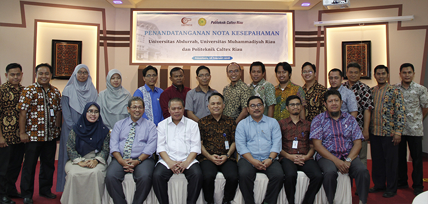 Cover PCR Bersama UMRI dan UNIVRAB Jalin Kerjasama Penelitian & Pengabdian Masyarakat