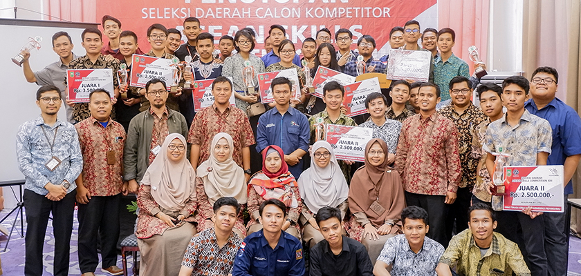 Cover PCR Borong 11 Trophy pada Seleksi Daerah Asean Competition Skill (ASC) 2019