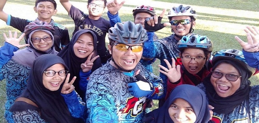 Cover PCR Go ikut serta meramaikan Gowes Pesona Nusantara 2017