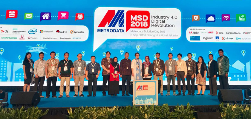 Cover PCR Hadiri Seminar Metrodata Dalam Rangka Jalin Kerjasama