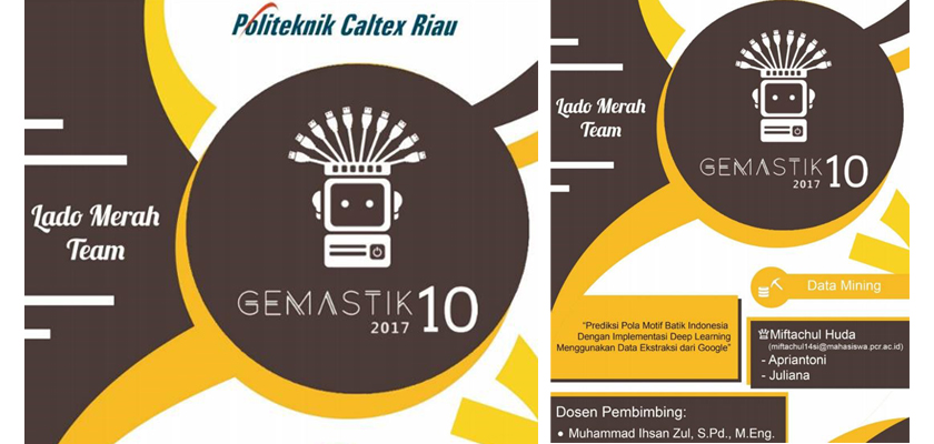 Cover PCR Kembali Lolos Sebagai Finalis GemasTik ke-10 Tahun 2017