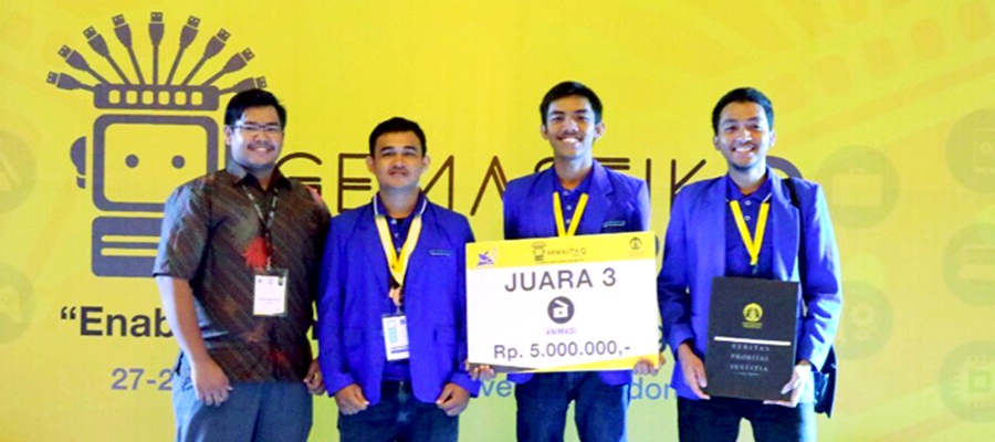 Cover PCR Meraih Medali Perunggu di GEMASTIK 9 Tahun 2016
