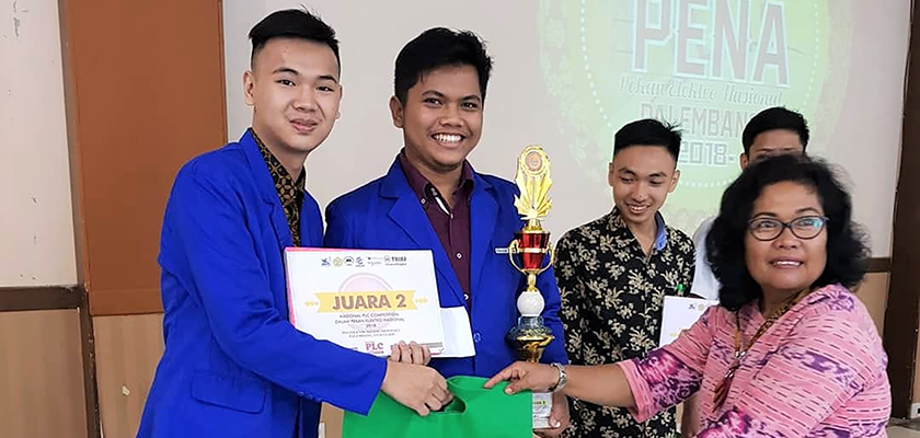Cover PCR Raih Juara 2 Lomba PLC Tingkat Nasional 