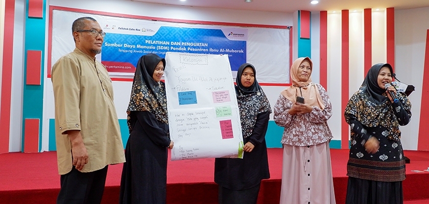 Cover PCR - PHR Berikan Pelatihan dan Penguatan SDM untuk Pesantren Ibnu Al-Mubarak