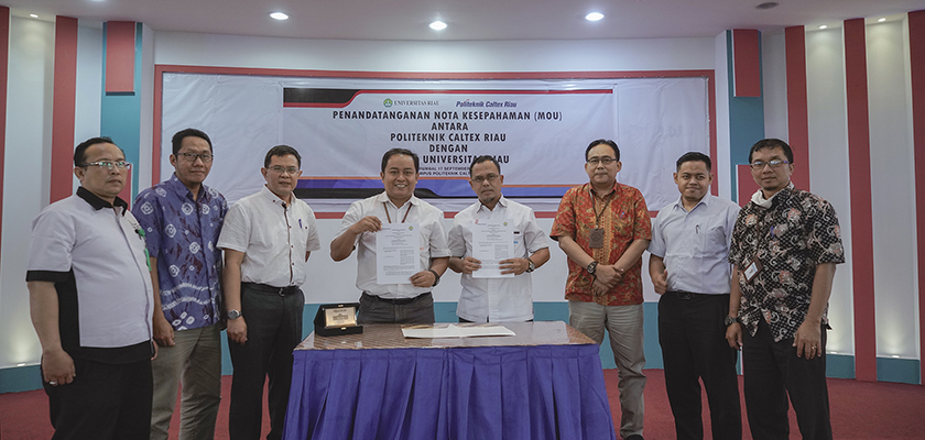 Cover PCR dan FMIPA UNRI Sepakat Jalin Kerja Sama