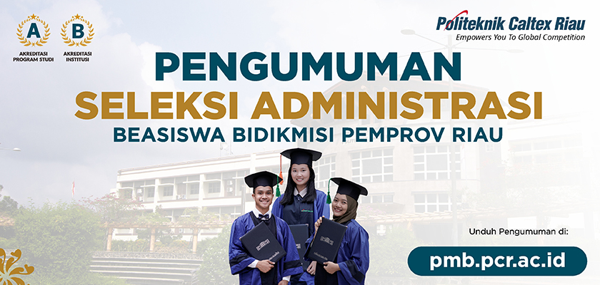 Cover PENGUMUMAN HASIL SELEKSI ADMINISTRASI BEASISWA BIDIKMISI PEMERINTAH PROVINSI RIAU TAHUN 2020