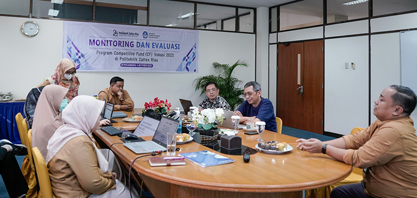 Cover Pastikan Pelaksanaan Hibah Berjalan Lancar, Kemdikbudristek Lakukan Monev Hibah Competitive Funds Vokasi 2023 di PCR