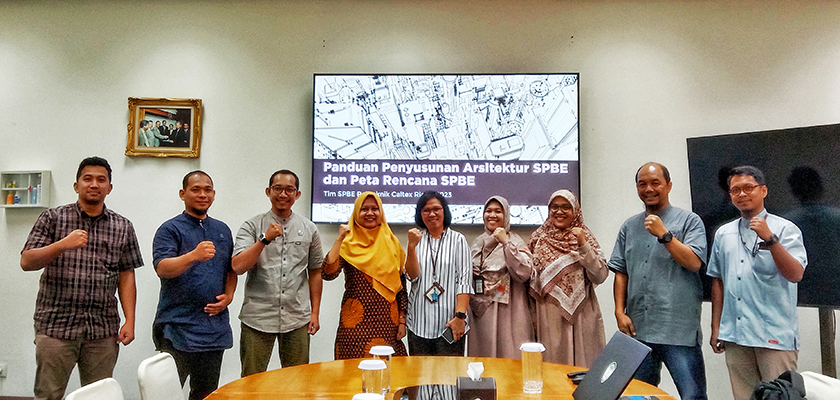 Cover Pemkab Inhu Kunjungi PCR, Jalin Kerja Sama Terkait SPBE