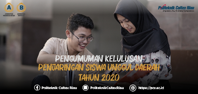 Cover Pengumuman Penjaringan Siswa Unggul Daerah (PSUD) dan Kandidat Beasiswa YPCR tahun 2020