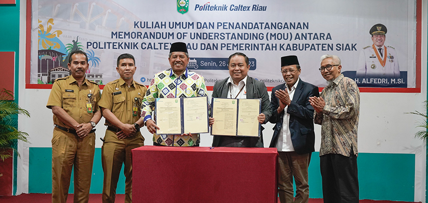 Cover Percepat Digitalisasi dan Peningkatan SPBE, Pemkab Siak Jalin Mou Dengan PCR