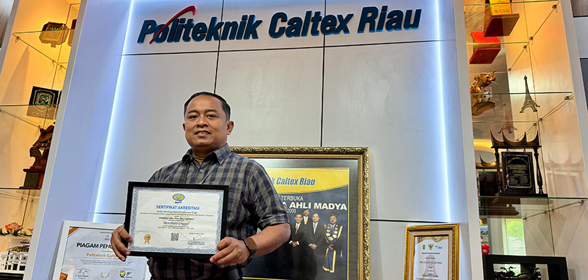 Cover Politeknik Caltex Riau, Politeknik Swasta Pertama di Indonesia Raih Akreditasi Unggul