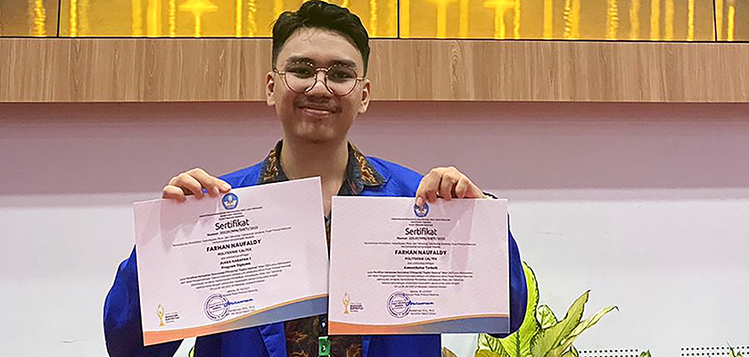 Cover Satu-satunya wakil dari Riau, Mahasiswa PCR Raih 2 Penghargaan pada Pilmapres 2023