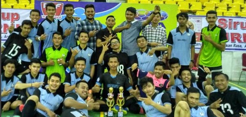 Cover Tim Futsal PCR Merajai CAP Series Riau