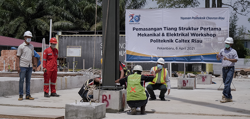 Cover Tingkatkan Daya Tampung dan Kualitas Pendidikan, YPCR Bangun Mekanikal & Elektrikal Workshop