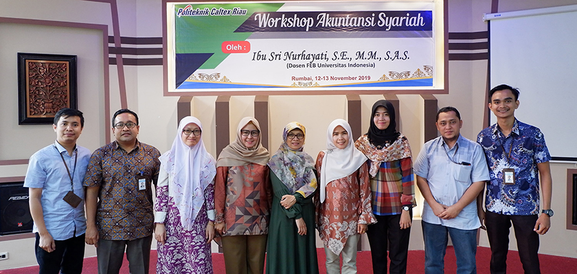Cover Tingkatkan Pengetahuan Akuntansi Syariah, Prodi Akuntasi PCR Gelar Workshop Akuntasi Syariah