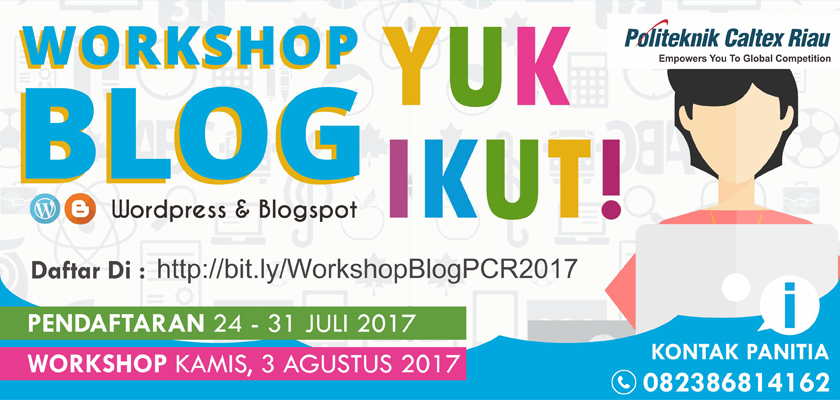 Cover Yuk, ikuti Workshop Blog PCR!