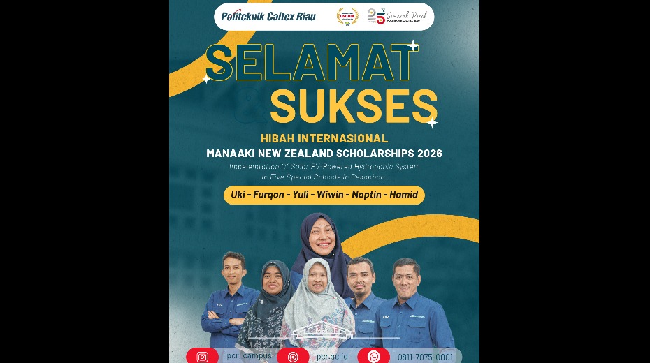 Dosen PCR Raih Pendanaan Internasional Manaaki New Zealand 2026 untuk Program Energi Surya di SLB